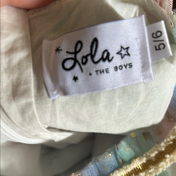 Kids Rainbow Starry Dress - Picture 2 of 2